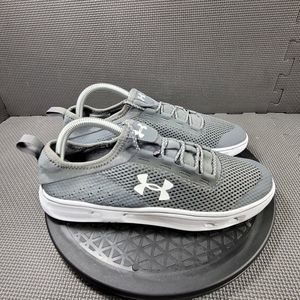 Womens Sz 10 Grey Under Armour Kilchis Micro G FIshing Shoes